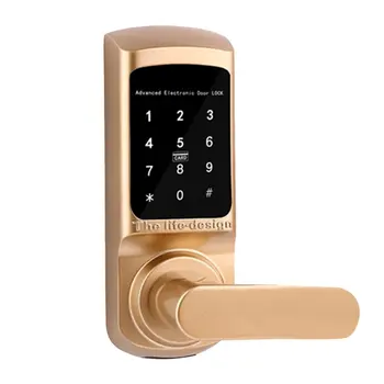 

FM-01 Digital Intelligent Wooden Door Lock Keyless Smart Door Lock Password+Card+Key Unlocking 3 Ways for Interior Door
