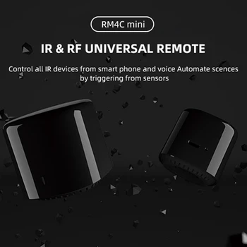 

RM4C Mini Smart Home WiFi IR Remote Controller Automation Modules Compatible with Alexa Google