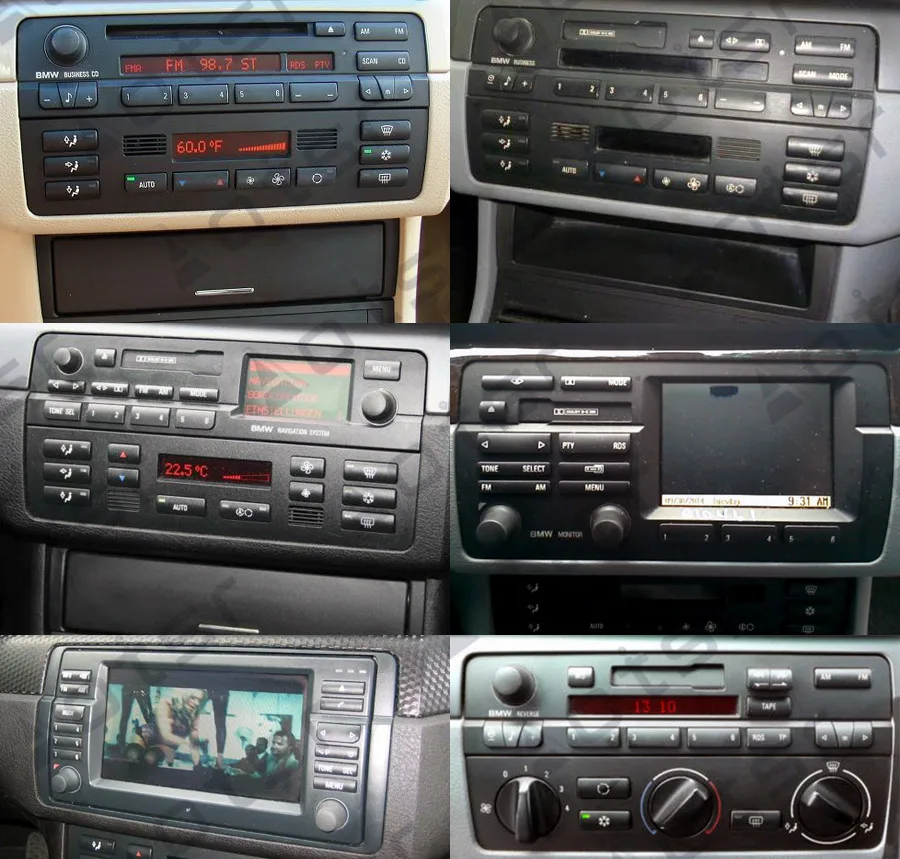 Best AutoRadio Android 9.0 Car DVD Player For BMW E46 M3 318/320/325/330/335 Rover 75 1998-2006 GPS Navigation BT multimedia player 1