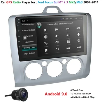 

1G+16G Android 9.0 Car Radio Multimedia Video Player Navigation GPS For ford focus 2 3 Mk2/Mk3 hatchback Exi MT Exi AT 2 din DVD