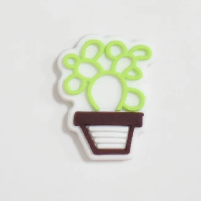 Crocses Charms  Environmental Protection Series PVC Flexible Glue Removable Shoe Ornament Shoe Buckle Decorative Buckle 509