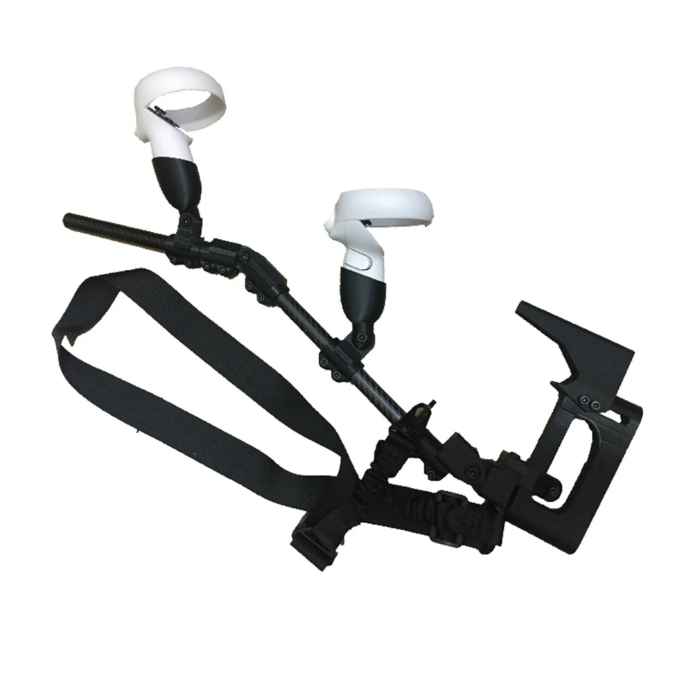 Stable VR Shooting Bracket Gun Holder for Oculus Quest 2 VR Game Controller Stable Shooting Stand Holder Accessories
