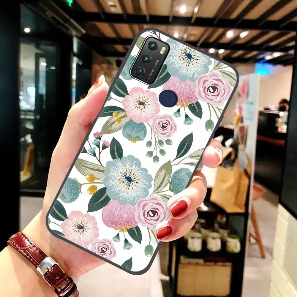 New Arrival Fashion Design Phone Case For TCL 20E/20Y/6125F Cute Shockproof For Woman Soft Case iphone pouch with strap