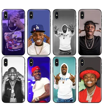 

Black tpu case for iphone 5 5s SE 2020 6 6s 7 8 plus x 10 silicon cover for iphone XR XS 11 pro MAX case dababy da baby rapper