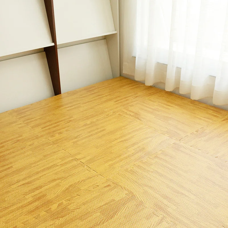 6pcs Bedroom Wood Stitching EVA Non-slip Foam Floor Mat DIY Toy Floor Carpet Home Floor Blanket 6pcs Bedroom Wood Stitching EVA Non-slip Foam Floor Mat DIY Toy Floor Carpet Home Floor Blanket