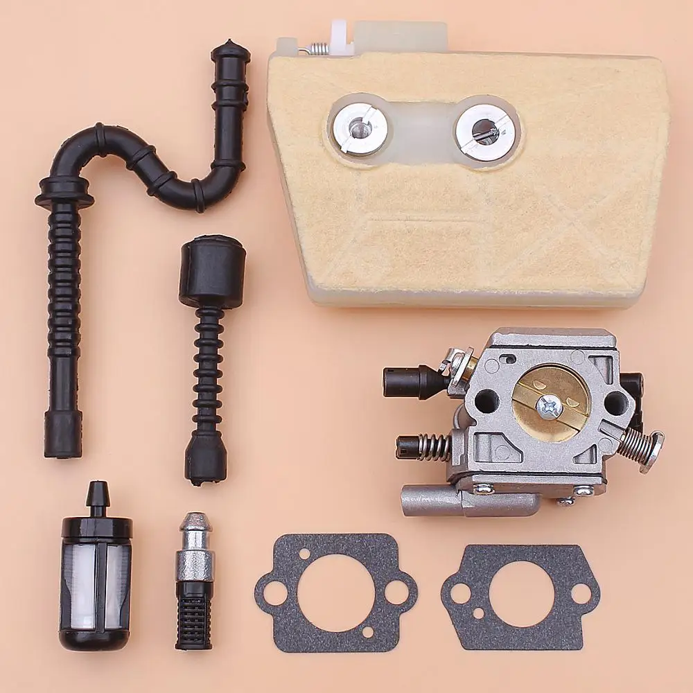 Carburador para motosierra Stihl 038, MS380, MS381, línea de ajuste de  aceite y combustible de aire, 1119, 120, 0650, 1119, 120, 1607|Motosierras|  - AliExpress