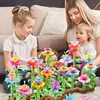 109 pcs/set DIY Educational Flower Arrangement Toys Creative Colorful Interconnecting Blocks Building Garden Game for Girls ► Photo 1/6