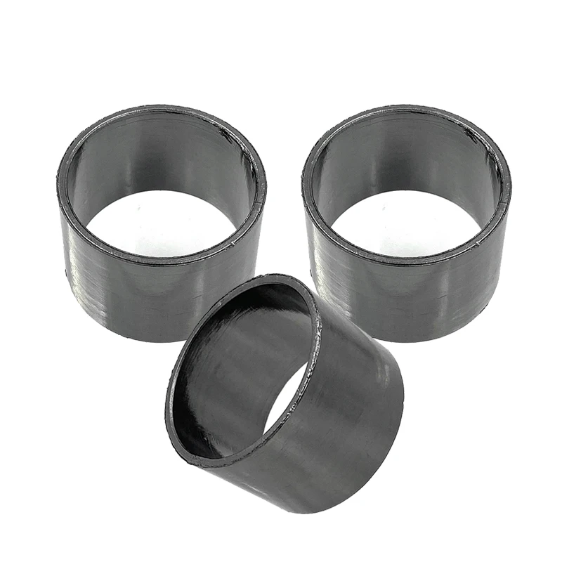 Motorcycle Dirt Pit Bike Accessories Exhaust Pipe Graphite Gasket to Muffler Silencer Gasket Connector OD 35mm 42mm 45mm 48mm (2)