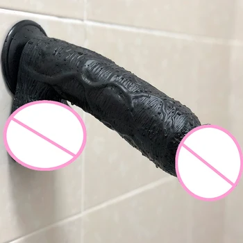 11 Inch Giant Realistic Dildo XXL Monster Penis Rubber Dick Huge Cock Anal Plug Strapon Adult Toy for Couples Erotic Sex Shop 5