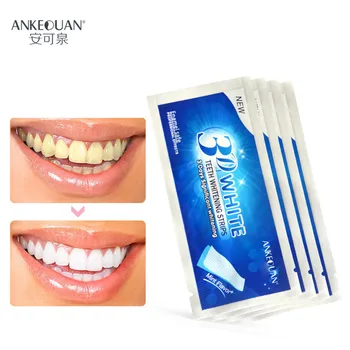 

2 Pcs Stain Removal Advanced Teeth Whitening Strips Double Elastic Gel Oral Health Teeth Whitening Strips