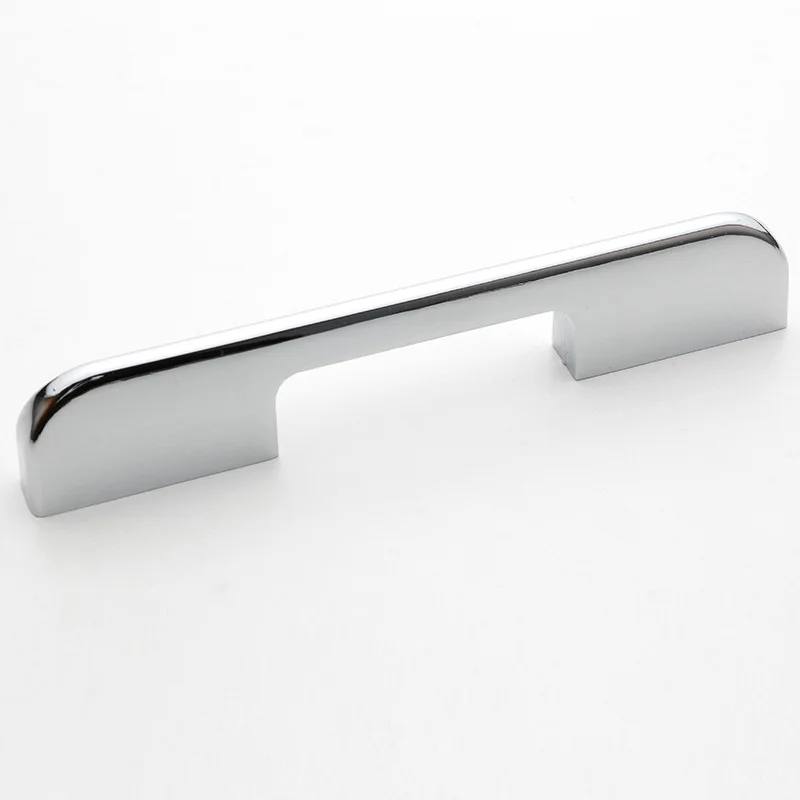 1* Modern Shiny Cabinet Armoire Knob Kitchen Wardrobe Zinc Alloy Simple Chrome Nickel Wire Design Pull Handle|Ручки шкафа| |