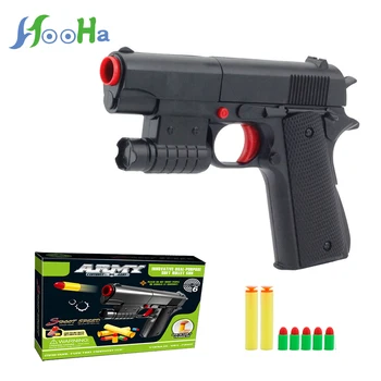 

Children's Toy Soft Bullet Gun Can Launch Suction Plate for Boy Toy Pistol Toy Guns for Kids Toys Have a Good Quality