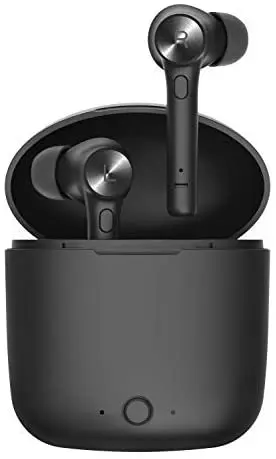 O que há de novo de bluetooth no ouvido sem fio grande capacidade com 600ma caso 5.0