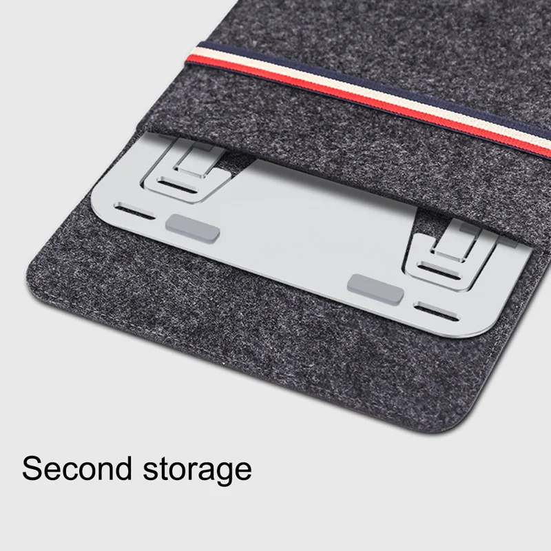  Folding Portable Laptop Stand Viewing Angle/Height Adjustable Quality Aluminum Alloy Bracket Suppor