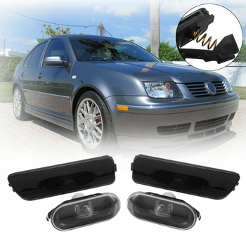 

Fender + Bumper Side Markers Lights For Jetta Golf MK4 W WL 1999-2005
