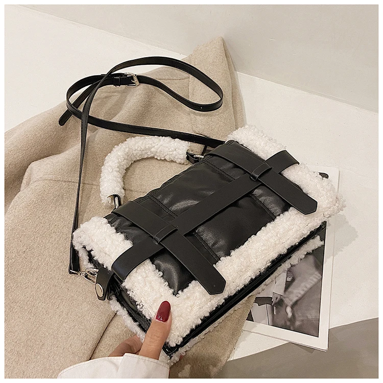 Fashion Plush Tote Women's Handbag Fashion Plush Tote Women's Handbag