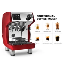 ITOP 15 бар Коммерческая кофемашина Итальянский Эспрессо полуавтоматическая Паровая 1.7л кофемашина 220 В