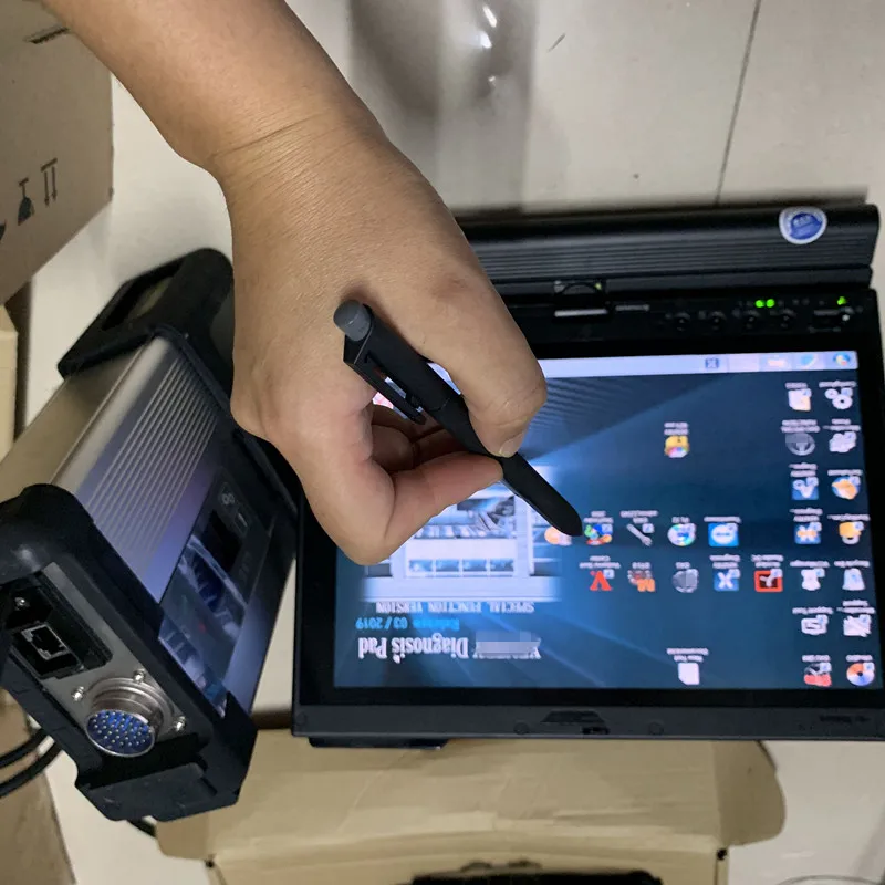 MB Star C5 2020 SD Connect с новейшим программным обеспечением 12 v диагностический