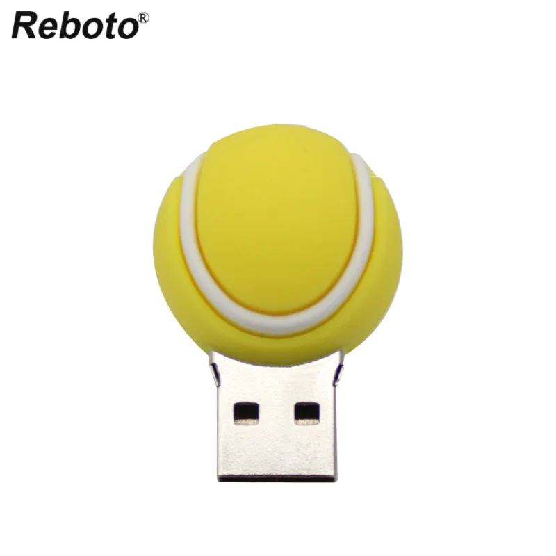 Reboto мультфильм USB флэш-накопитель 64 ГБ 32 ГБ 16 ГБ 8 ГБ 4 ГБ Бейсбол Дизайн флэш-диск креативный подарок милая карта памяти U диск