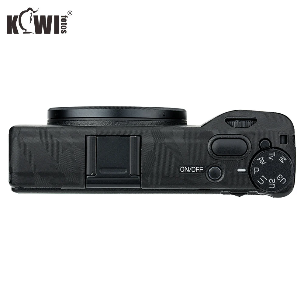Анти-Царапины Камера средства ухода за кожей Обложка протектор для Ricoh GR II грии GR2 гр Mark II анти-скольжение держатель с креплением для кожи и lcd-экрана 3M Стикеры