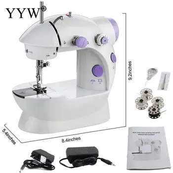 

Electric Mini Hand Sewing Machine For Home Machine To Sew 110/220v Speed Adjustment With Light Handheld Portable Sewing Machine