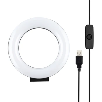 

Upgraded Version Phone LED Selfie Ring Fill Light 3.6 Inch Dimmable Camera Phone Ring Lamp For Makeup Video Live Studio