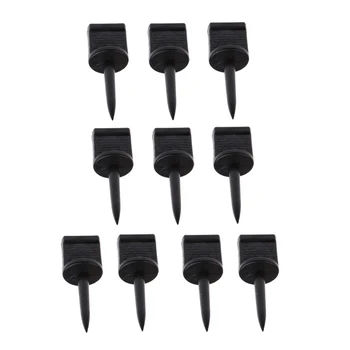 

10X Professional Archery Target Nail Pins For Target Papers Black