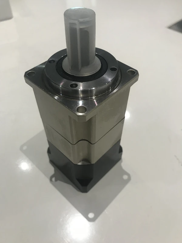 Helical gear high Precision planetary gearbox reducer 15:1 to 100:1 for NEMA23 stepper motor input shaft 8mm