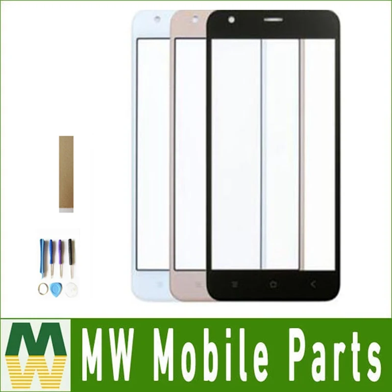 

For Black Fox B3 Black Fox B3 Plus BMM533 BMM 533 BMM533D BMM541D Touch Screen Digitizer Black White Gold Color with tools+tape