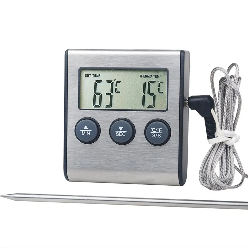 PROD 1005003412357714 Tp700 Digital Remote Wireless Food Kitchen Oven
Thermometer Probe For BBQ Grill Oven Meat Timer Temperature Manually Set PROD 1005003412357714 Tp700 Digital Remote Wireless Food Kitchen Oven
Thermometer Probe For BBQ Grill Oven Meat Timer Temperature Manually Set