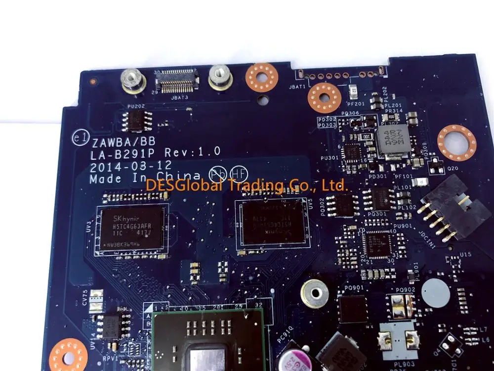 Материнская плата для lenovo B50-45 N50-45 материнская плата для ноутбука A6-6310 ZAWBA/BB LA-B291P тест Быстрая
