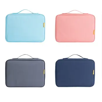 

Id Storage Bag Neutral Oxford Cloth Large Capacity Box Multifunctional Box Passport Account Book Important Document Bag