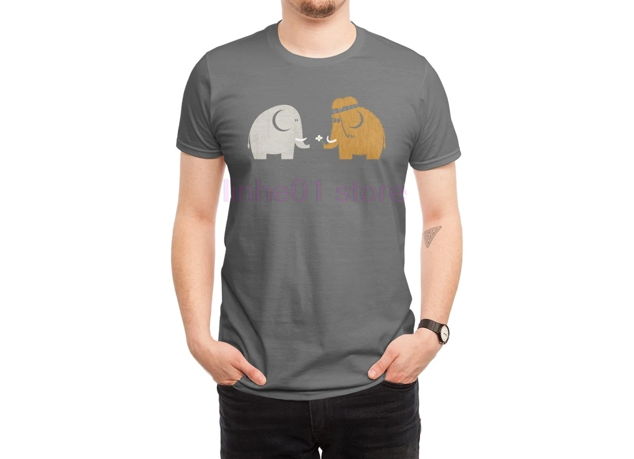 

2019 fashion brand men's t-shirt Mammoths were Hippies shirt