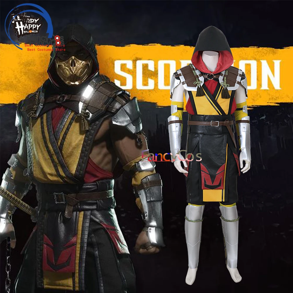 Mortal Kombat 2021 Movie Scorpion Cosplay Costume - Cosrea Cosplay