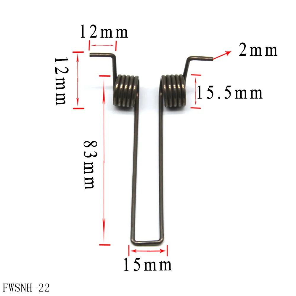 FINEWE 1PCS Double Torsion Spring Steel Factory Manufacture | Обустройство дома