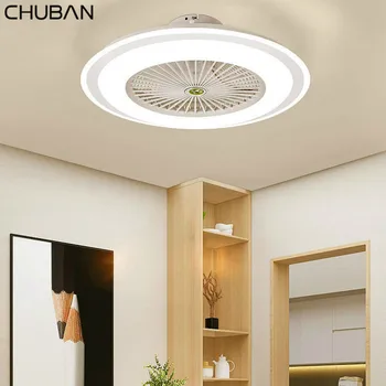 

Music Ceiling Fan with Lights Remote Control LED Ceiling Fans Lamp for Dining Room Bedroom 220V Support Bluetooth Indoor Light