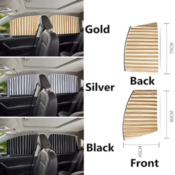 

Universal Sunshade UV Sunshade Magnetic installation Visor Window Car Curtain
