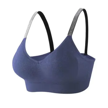 

1PC Women's Bra Sexy Without Underwire Solid Color With Chest Pad Beauty Back Wipe Chest Tube Top 7 Color