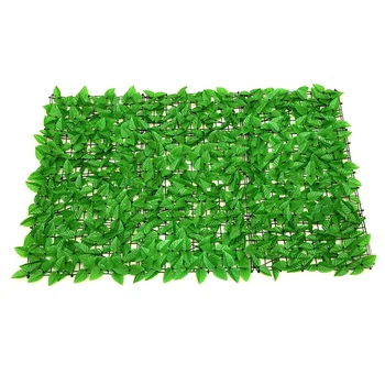 

Faux Leaves Trellis Indoor Backyard Home Decorative Outdoor Garden Privacy Screen Greenhouse UV Protection Gate Artificial Fence