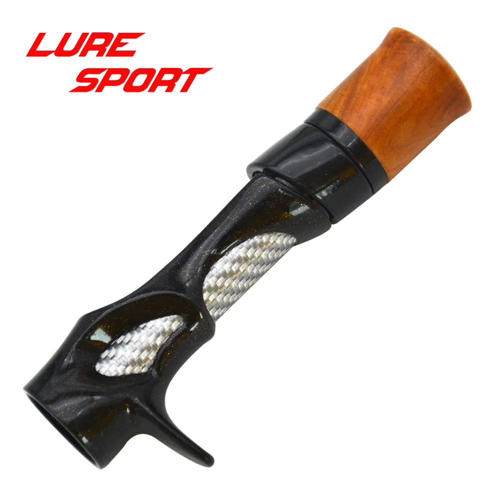 LURESPORT 2 шт. FCS катушка сиденья черная краска MK гайка карбоновая трубка стержень