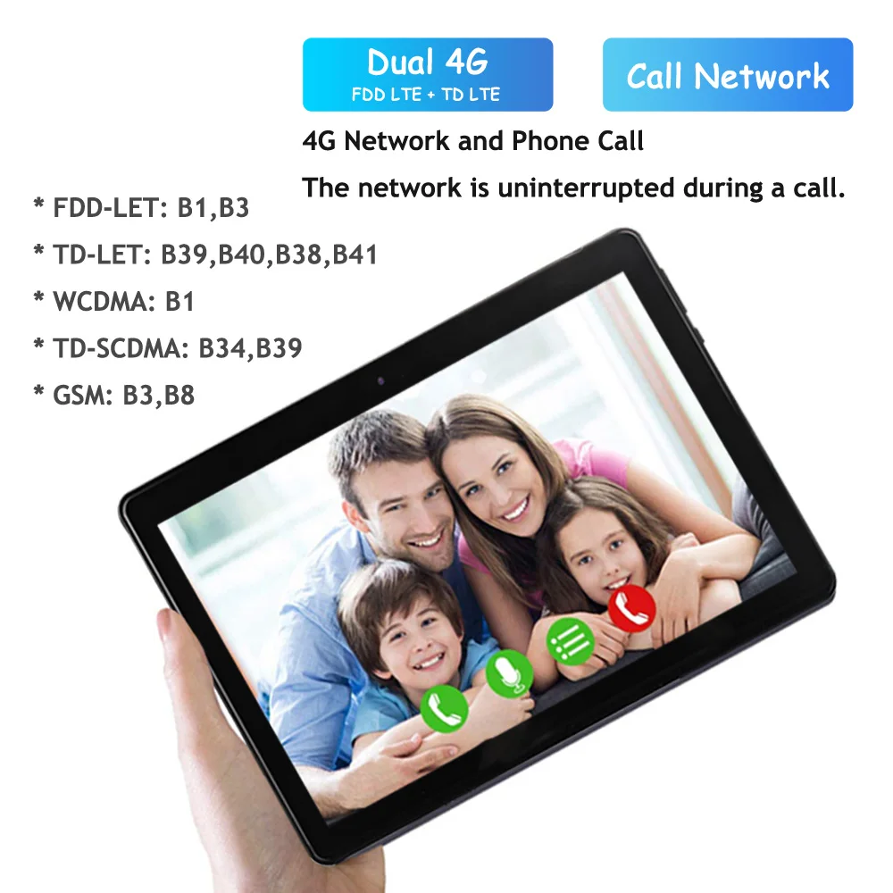 Планшет с 10 1 дюймовым дисплеем восьмиядерным процессором Android 2020 4G LTE Wi Fi