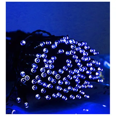 Blue 200 LED Солнечные Строка сказочных огней открытый Водонепроницаемый освещения сад Новогодняя гирлянда 8 Режим солнечные лампы фея света 22 м - Испускаемый цвет: Blue