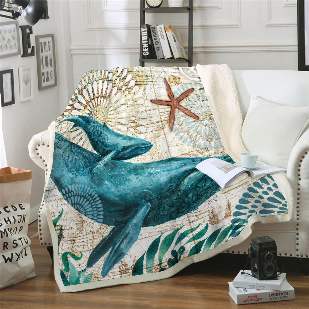 3D-Marine-Organism-Turtle-Back-To-School-Sofa-Flannel-Blanket-Scotland-Pattern-Custom-Fleece-Throw-Bedspread (2)