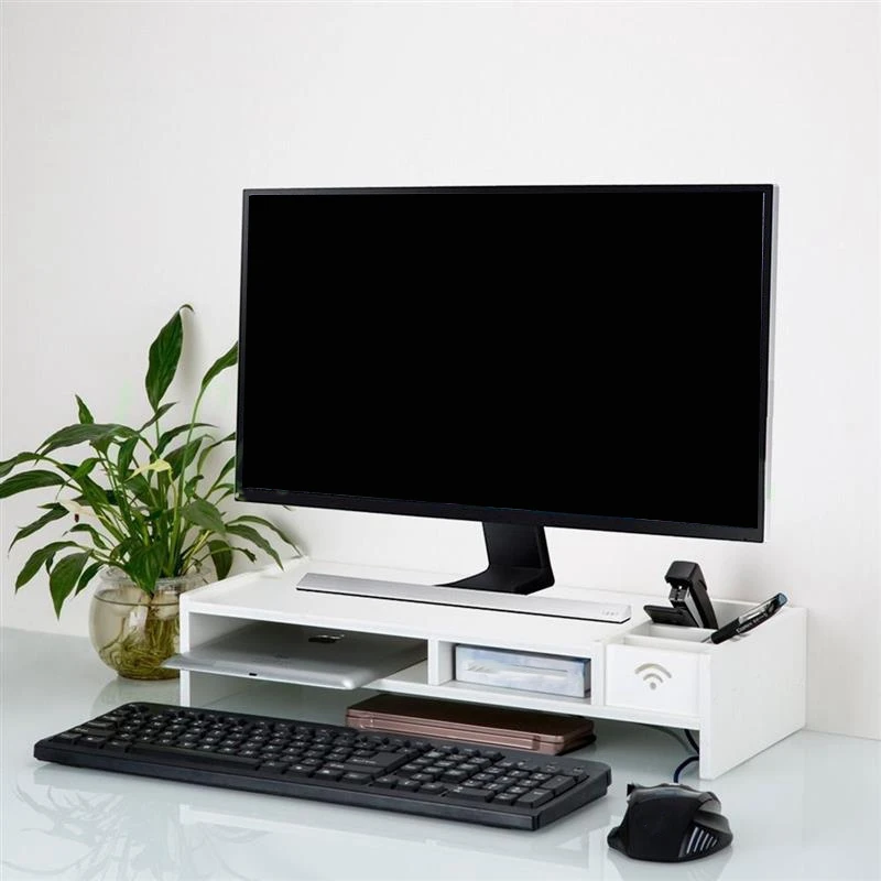 Многофункциональный настольный монитор Стенд компьютерный экран стояк стол органайзер подставка для ноутбука Настольный держатель для ноутбука тв
