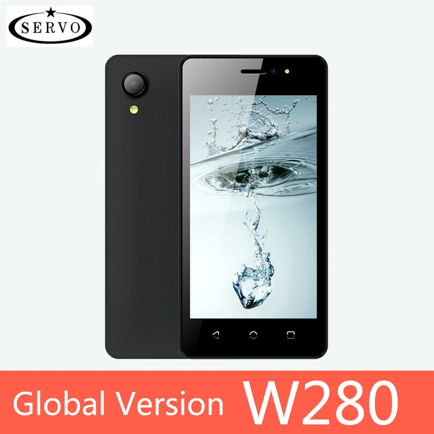 SERVO Smartphone W280 Quad Core 2800mAh Android 7.0 cellphone GPS 4.5\ SERVO Smartphone W280 Quad Core 2800mAh Android 7.0 cellphone GPS 4.5\