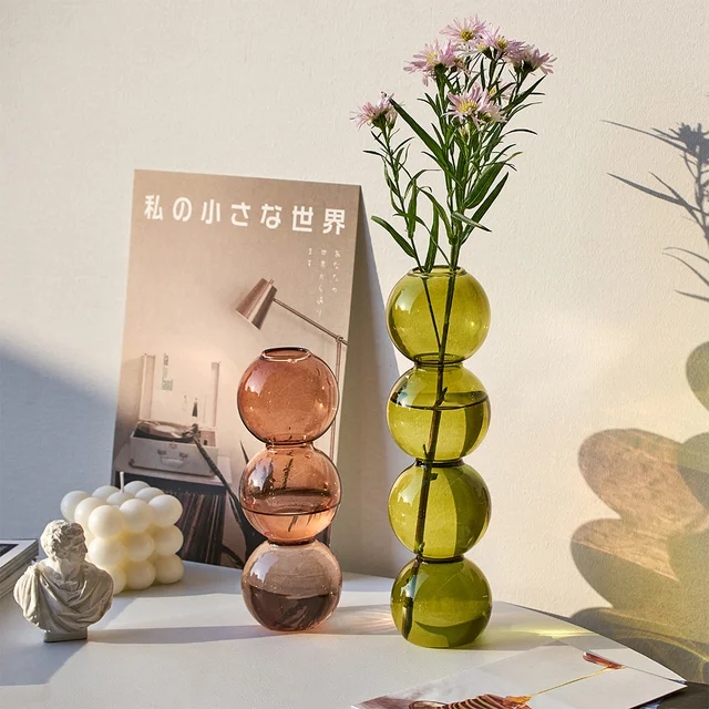 Terrarium Flower Vase Plant Pots Glass Decorative Home Accessories 4
