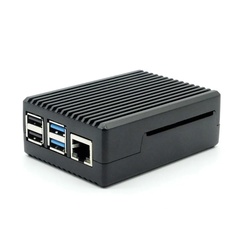 Latest Raspberry Pi 4 Aluminum Alloy Case with Cooling Column Passive Cooling Case for Raspberry Pi 4 Model B