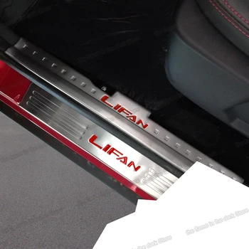 

Lsrtw2017 Stainless Steel Car Trunk Rear Guard Threshold for Lifan X7 2016 2017 2018 2019 2020
