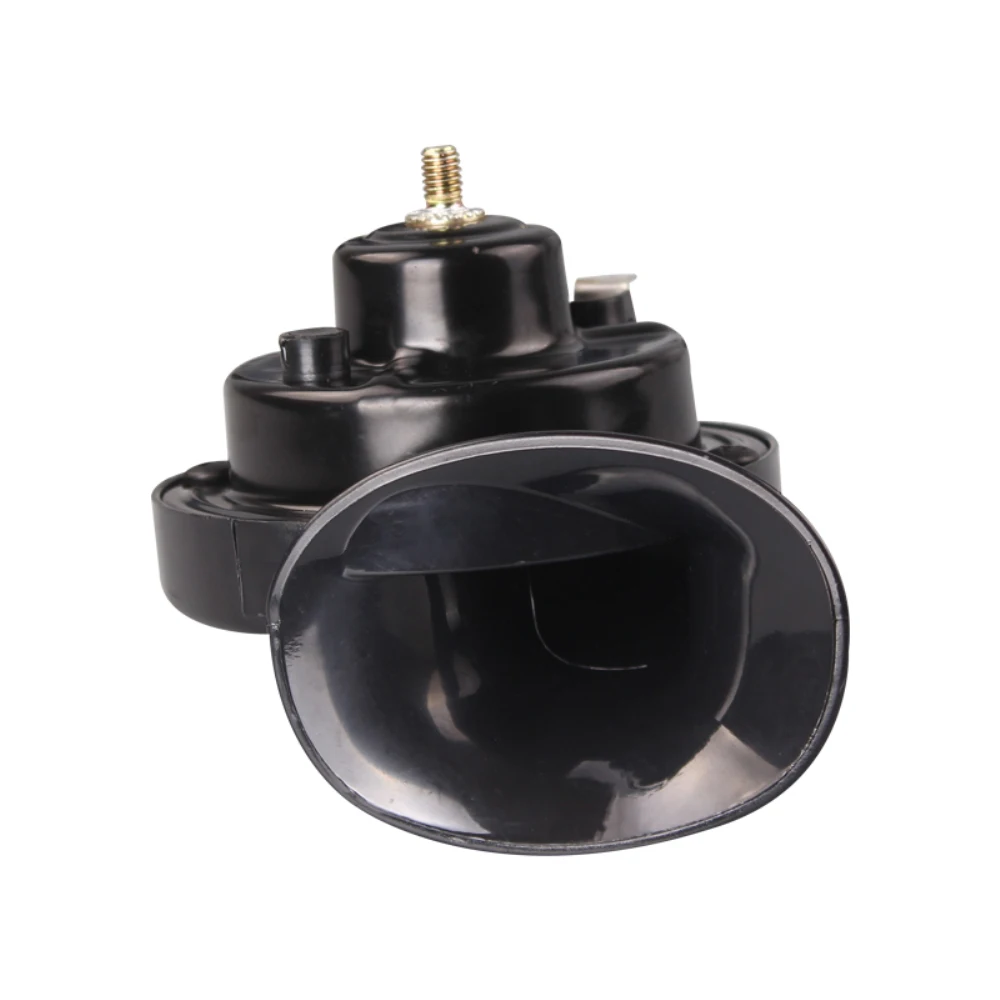  CHSKY Ultra-long Life Car Horn Snail-style Horn 12V Automobile Modeling Parts Tungsten-Point Mangan