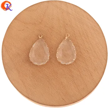 

Cordial Design 40Pcs 19*29MM Jewelry Accessories/Pendant/DIY Earring Making/Drop Shape/Crystal Charms/Hand Made/Earring Findings